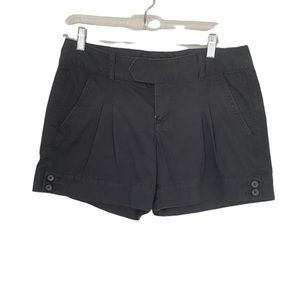 Express Navy Pleated Shorts Size 6